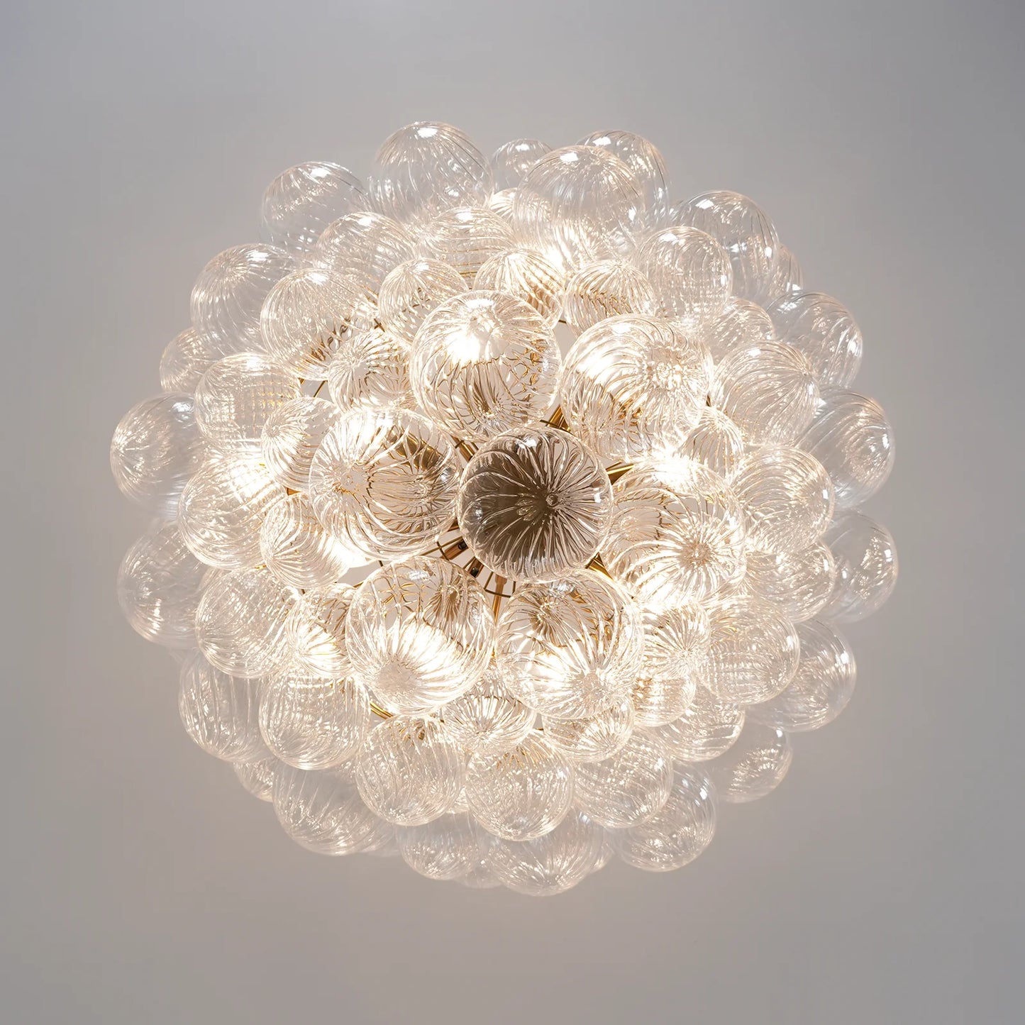 Crystal Bubble Orb Chandelier