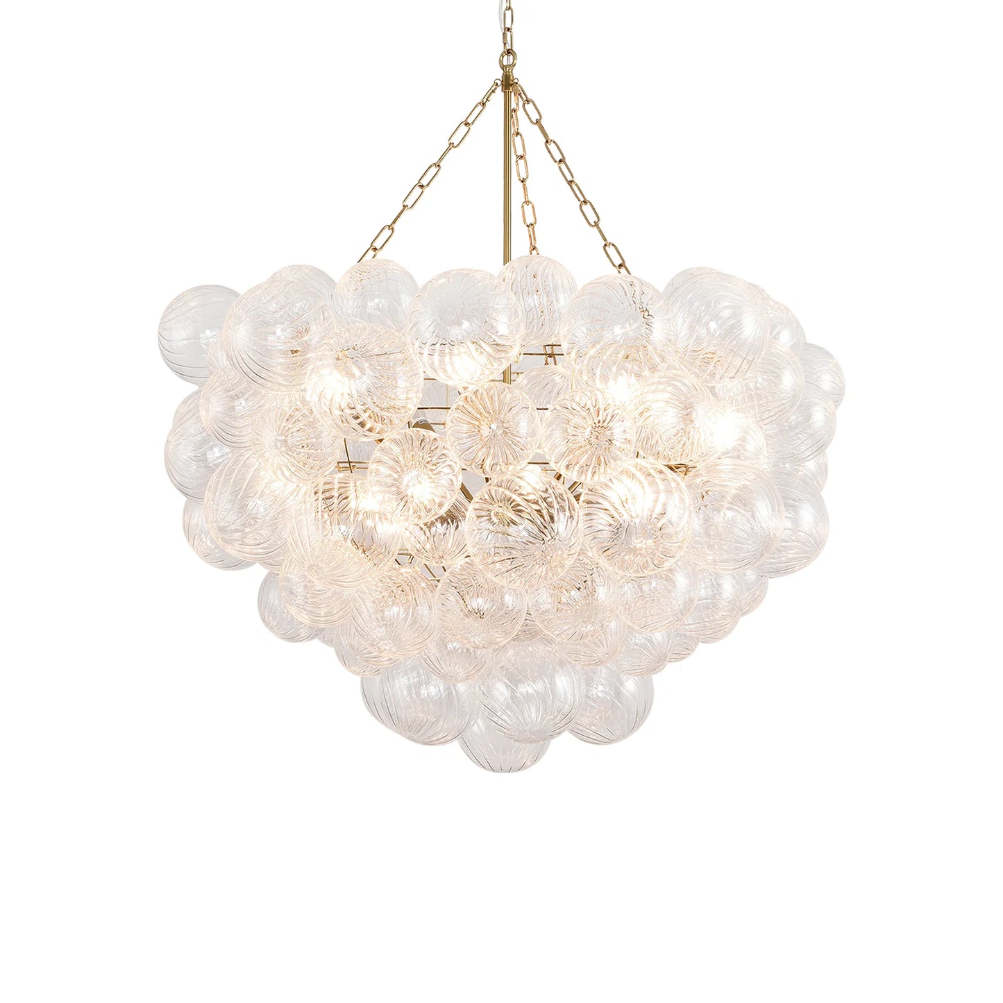 Crystal Bubble Orb Chandelier