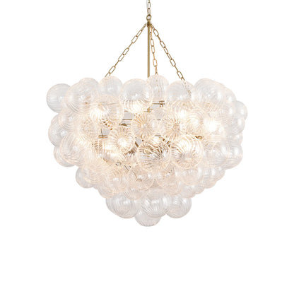 Crystal Bubble Orb Chandelier