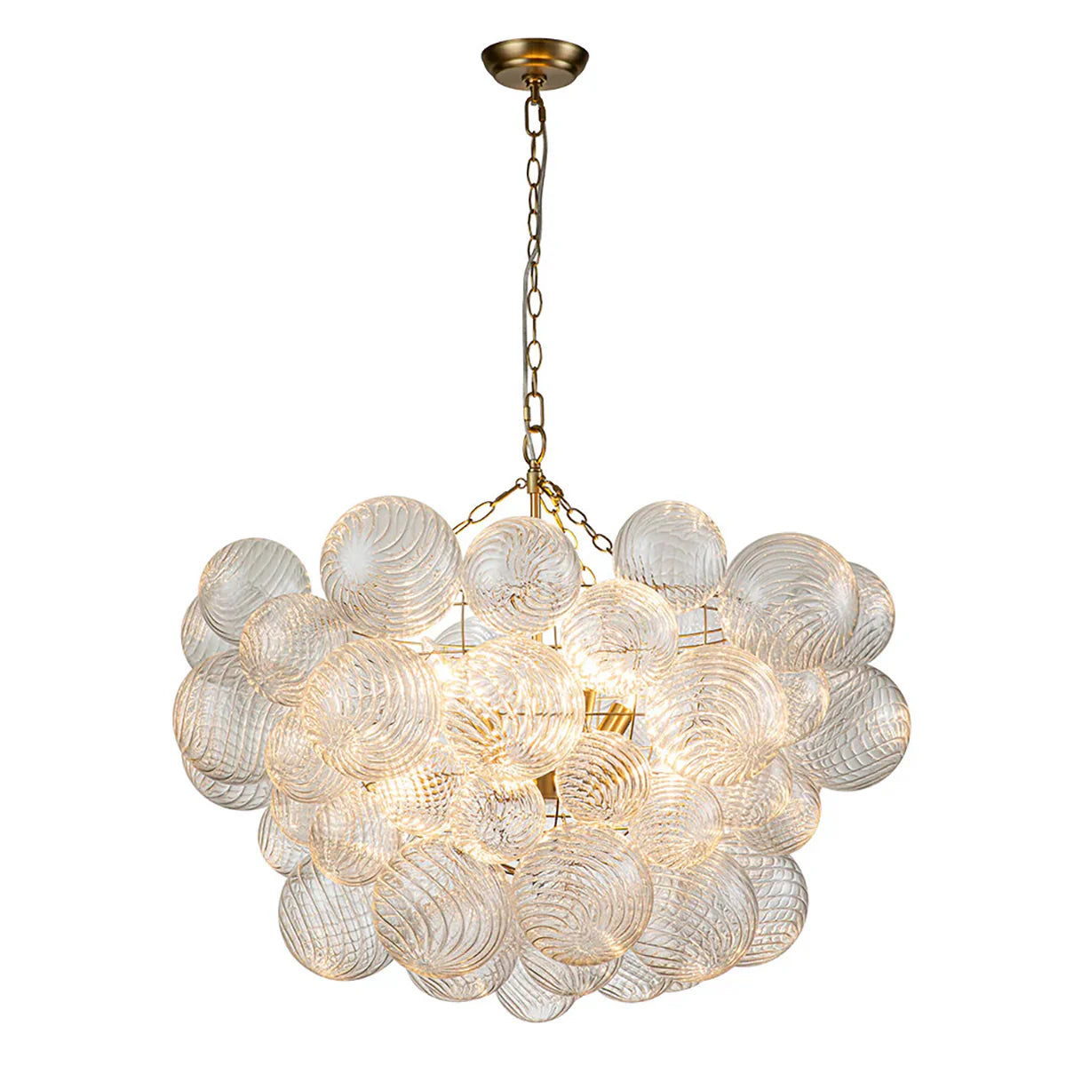 Crystal Bubble Orb Chandelier