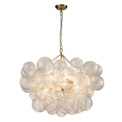 Crystal Bubble Orb Chandelier