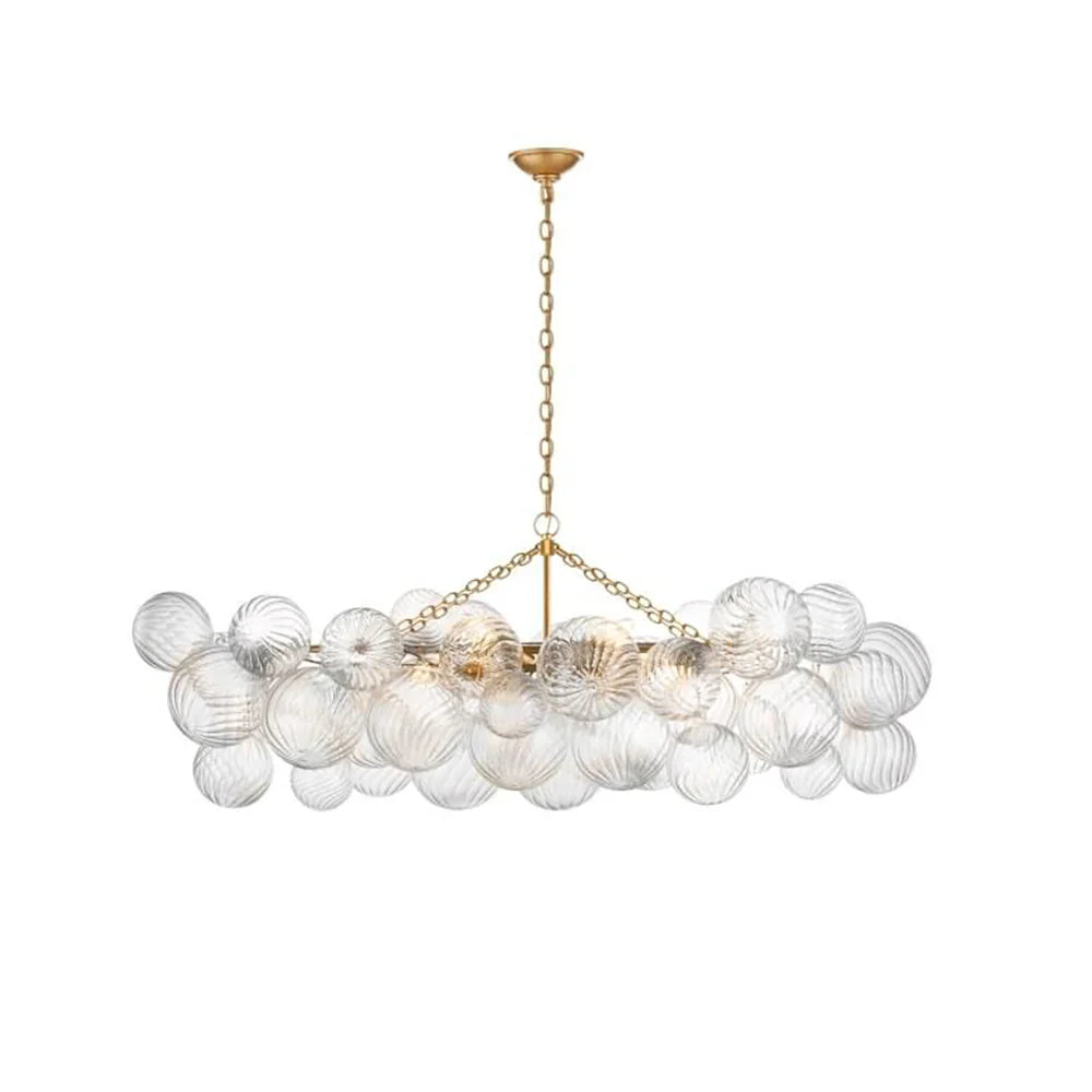 Crystal Bubble Orb Chandelier