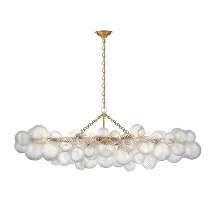 Crystal Bubble Orb Chandelier