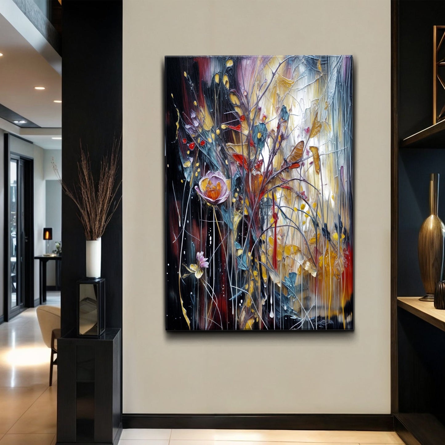 Chromatic Radiance Wall Art