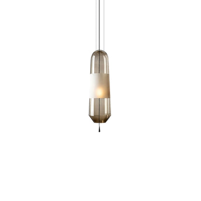 Capsule Prism Glass Pendant