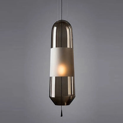 Capsule Prism Glass Pendant