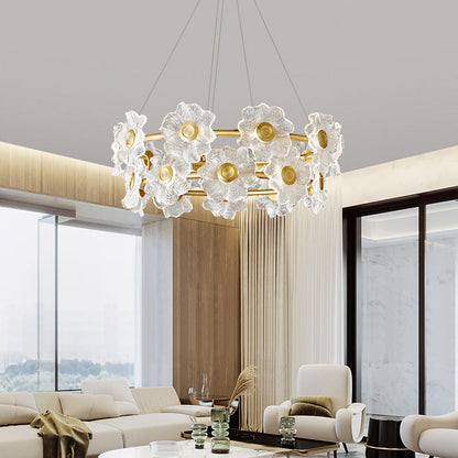 Charlotte Crystal Bloom Chandelier