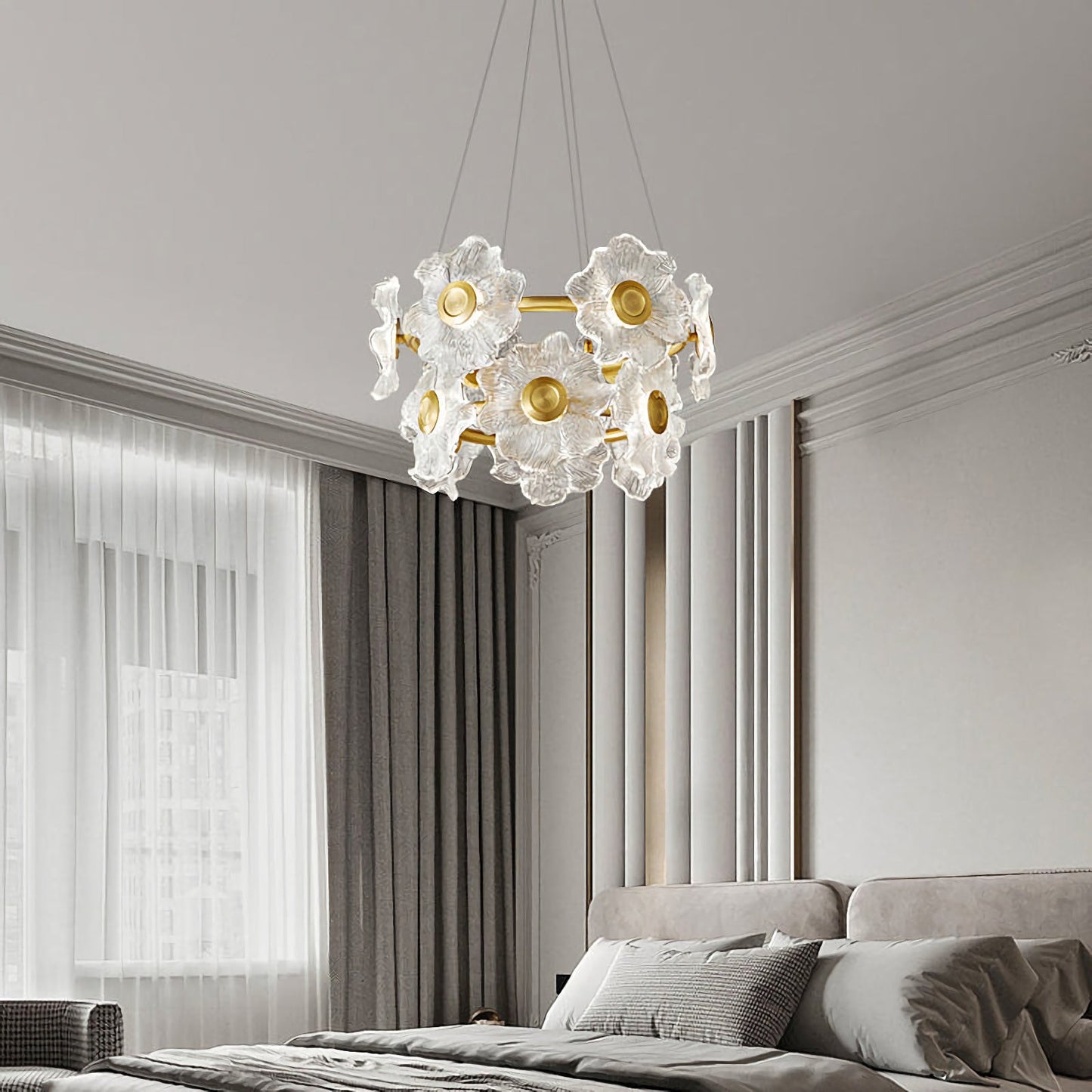 Charlotte Crystal Bloom Chandelier