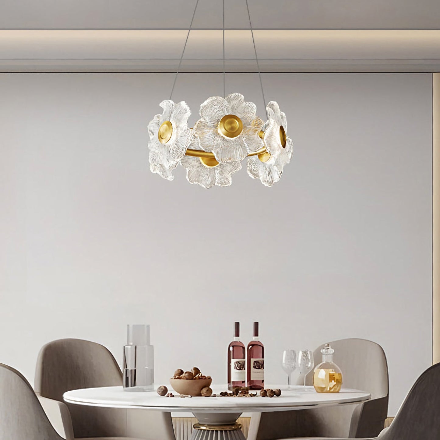 Charlotte Crystal Bloom Chandelier