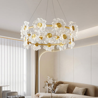 Charlotte Crystal Bloom Chandelier
