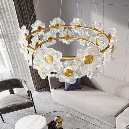 Charlotte Crystal Bloom Chandelier