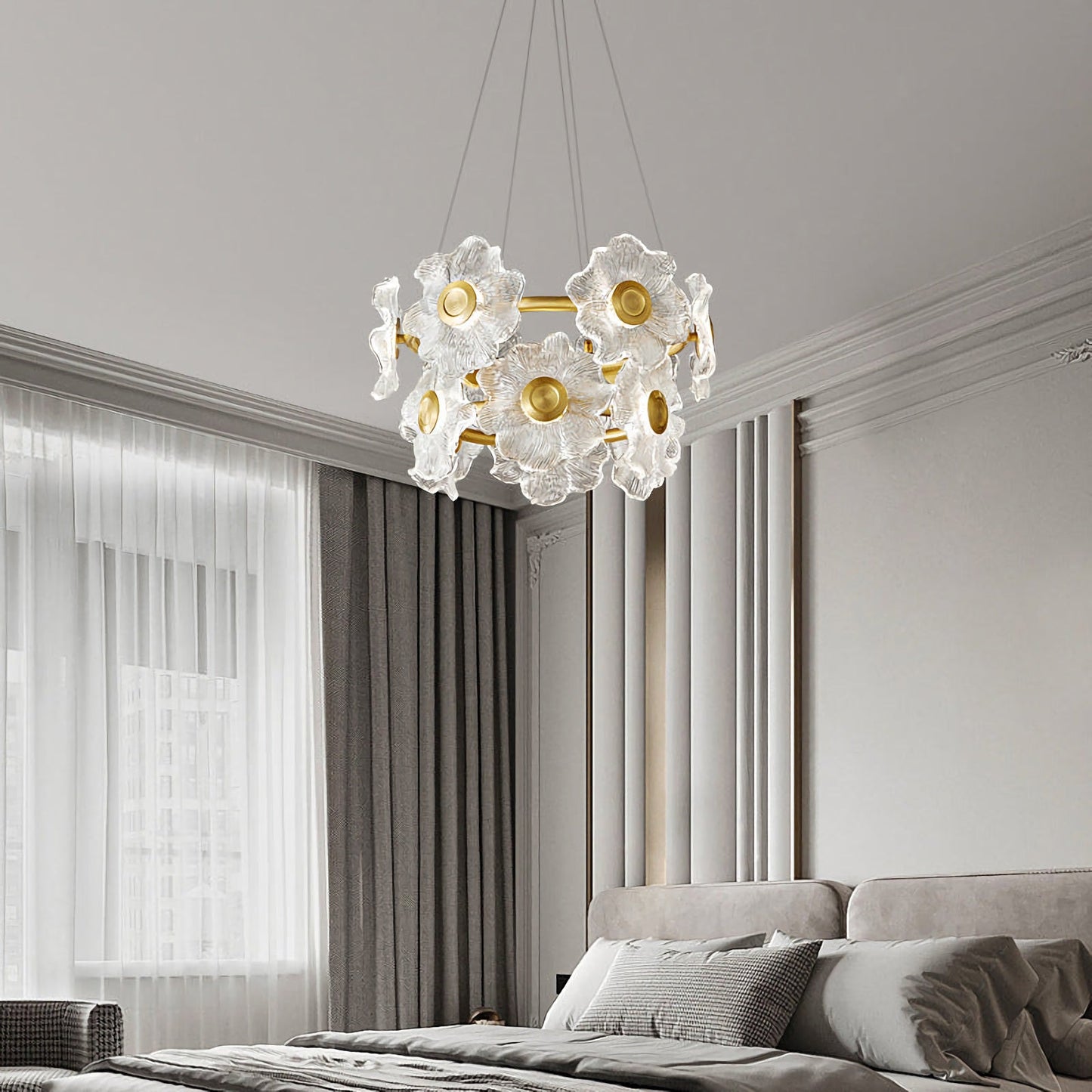 Charlotte Crystal Bloom Chandelier