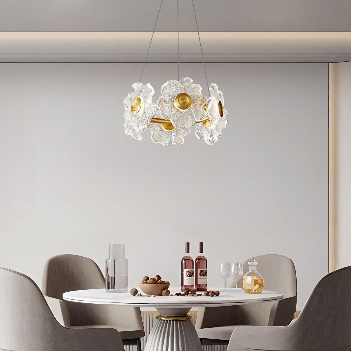 Charlotte Crystal Bloom Chandelier