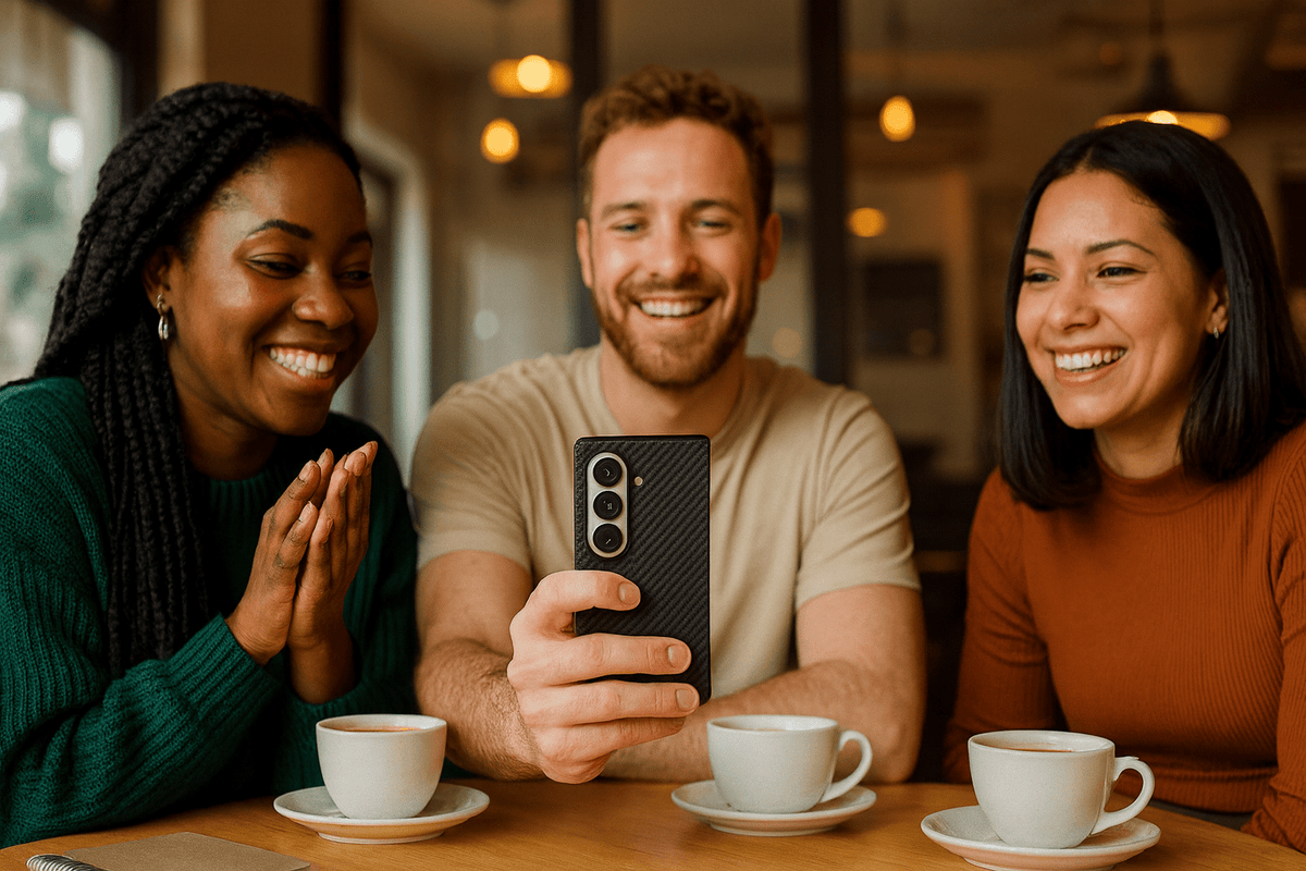 Samsung Galaxy Z Fold7 Case – Slim Carbon Aramid Fiber | Venture Series