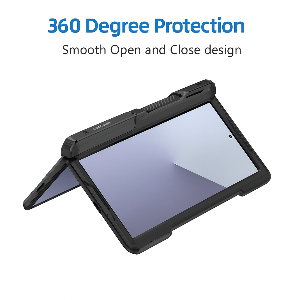 Samsung Galaxy Z Fold7 Case – Heavy-Duty Kickstand with Screen Protector | Raider Series