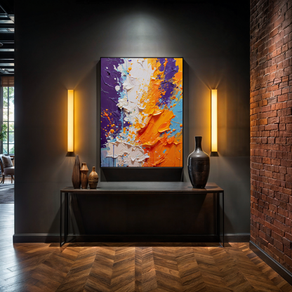 Canvas Print: Prism‑Edge Abstraction