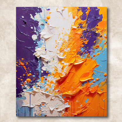 Canvas Print: Prism‑Edge Abstraction
