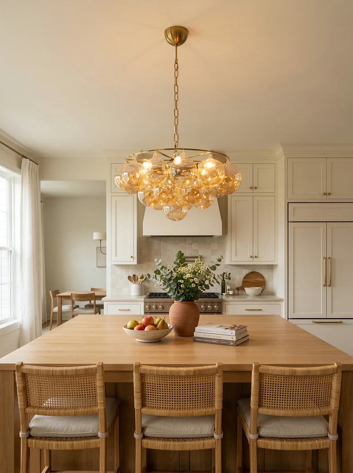 Modern Bubble Sphere Chandelier