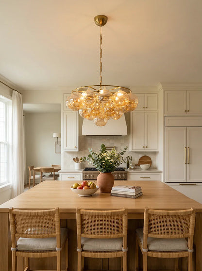 Modern Bubble Sphere Chandelier