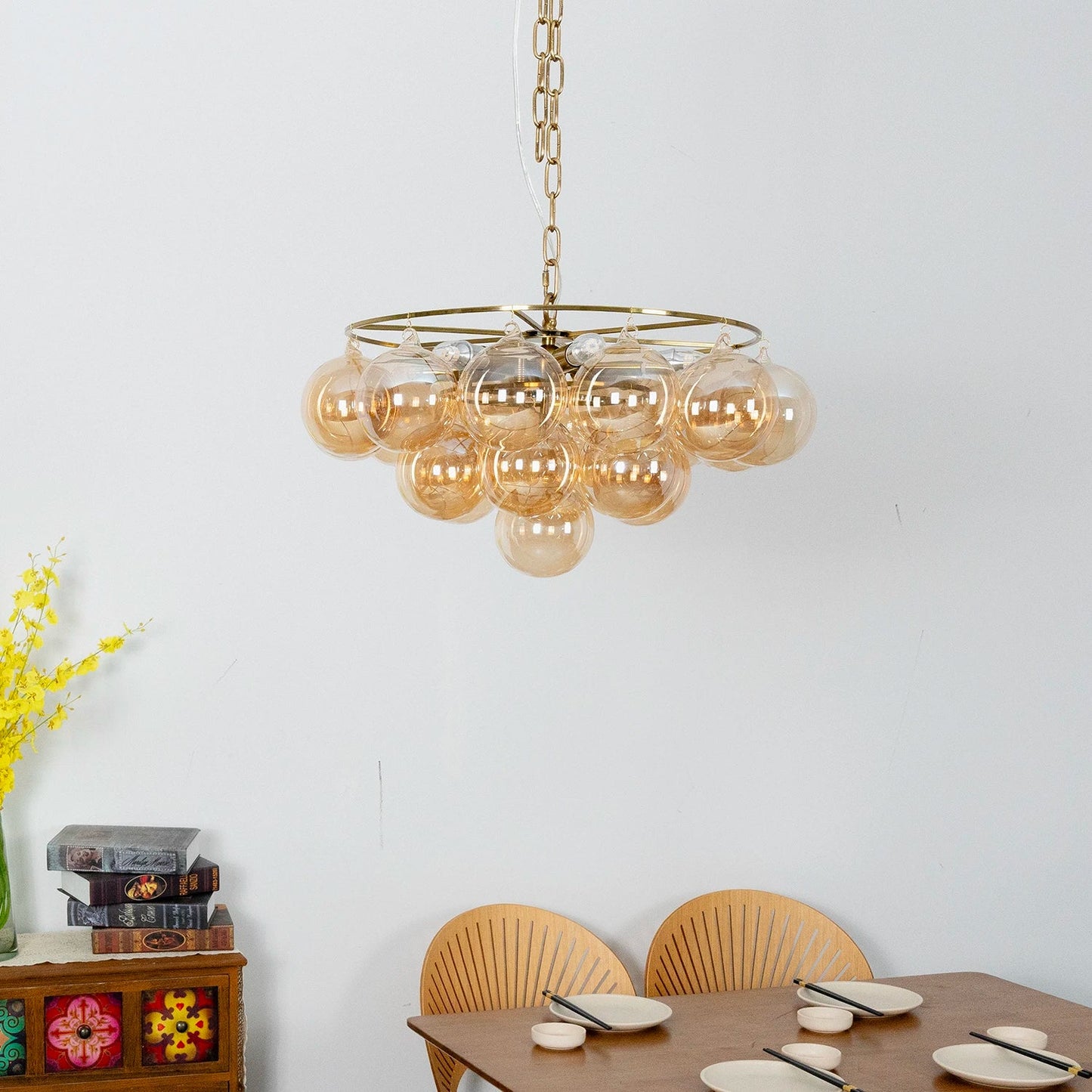 Modern Bubble Sphere Chandelier