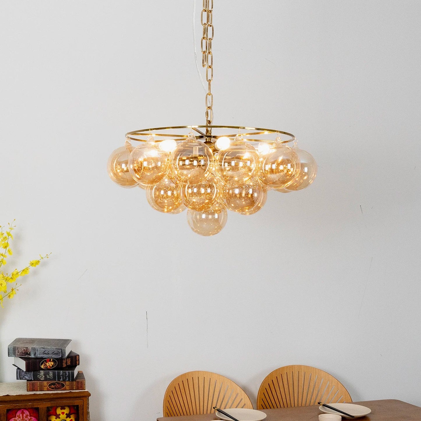 Modern Bubble Sphere Chandelier