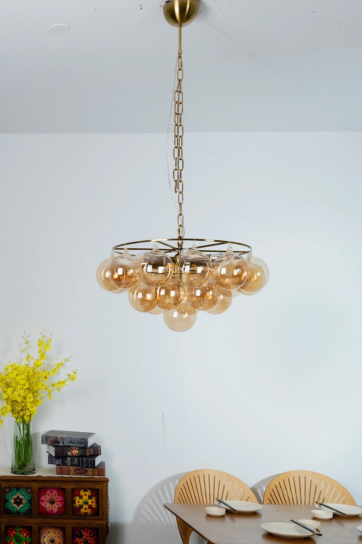 Modern Bubble Sphere Chandelier