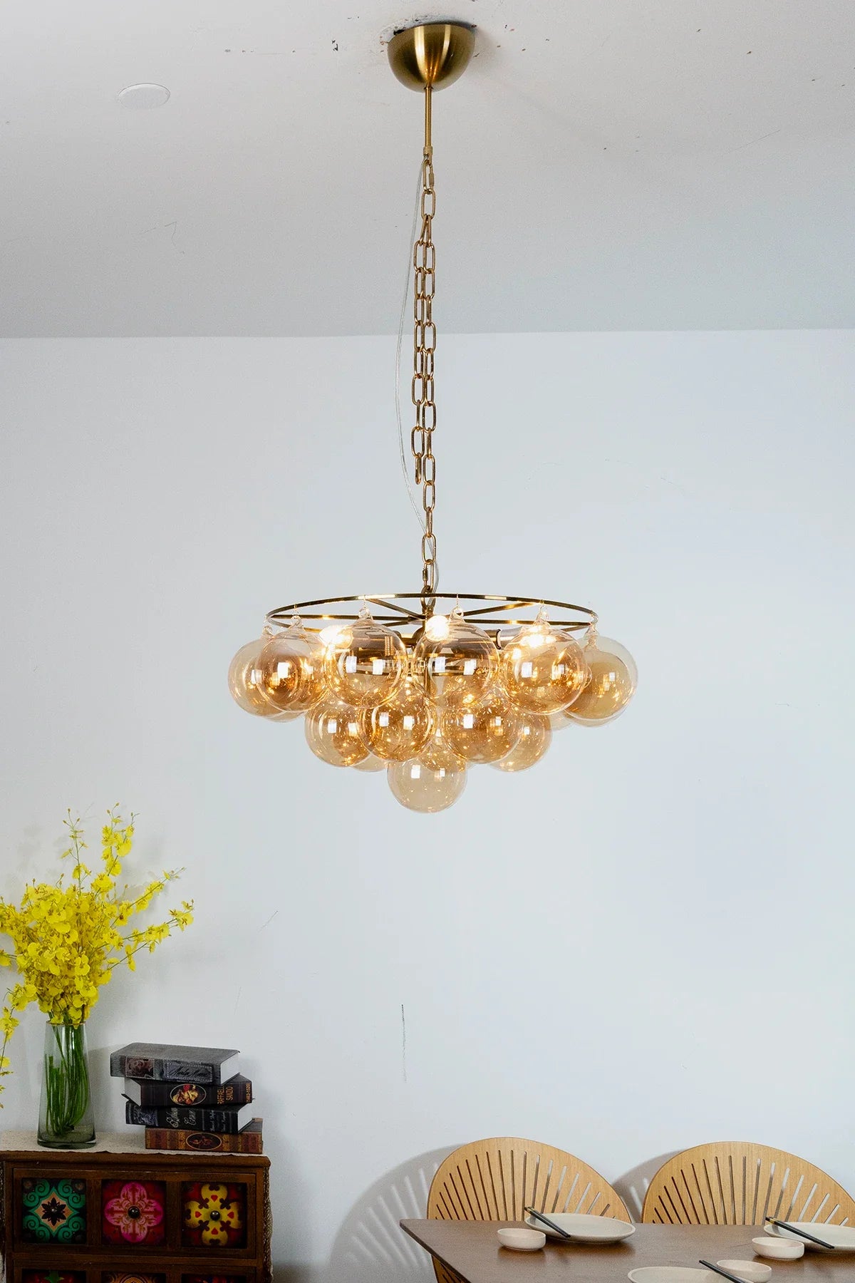 Modern Bubble Sphere Chandelier