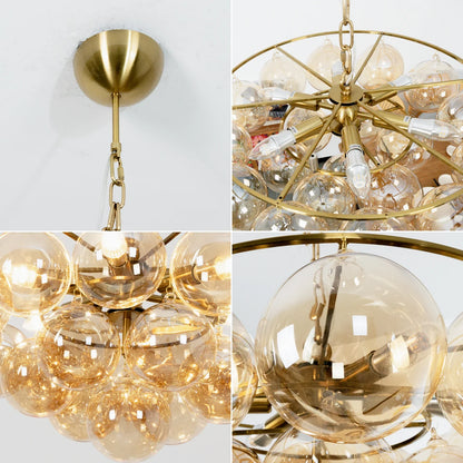 Modern Bubble Sphere Chandelier