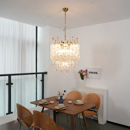 Clepsydra Murano Celestine Chandelier