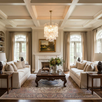Clepsydra Murano Celestine Chandelier