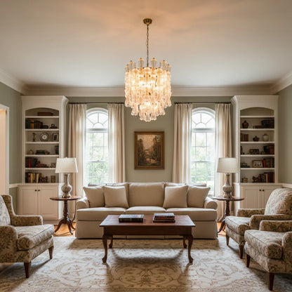 Clepsydra Murano Celestine Chandelier