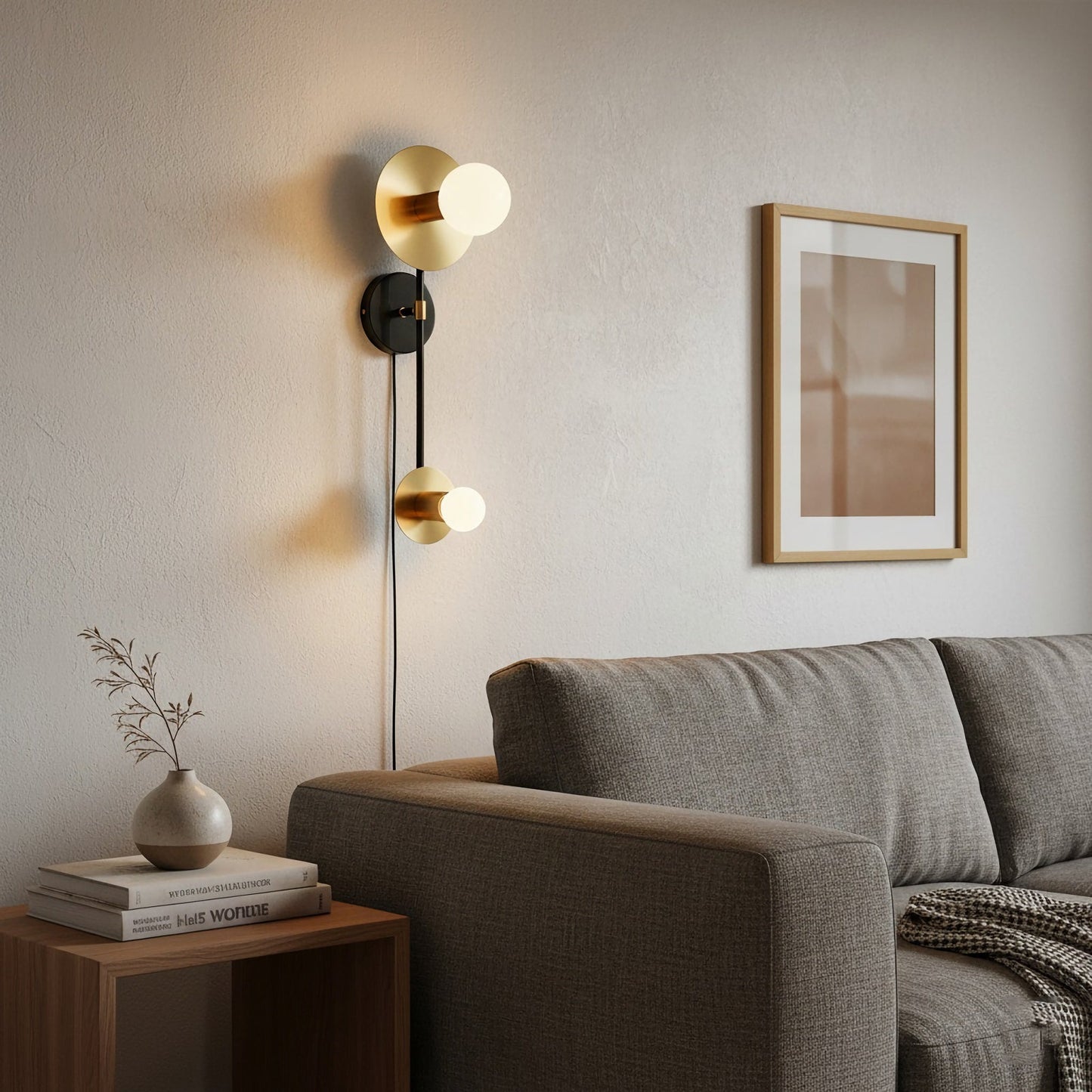 Modern Geometric Composition Sconce