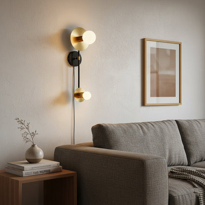 Modern Geometric Composition Sconce