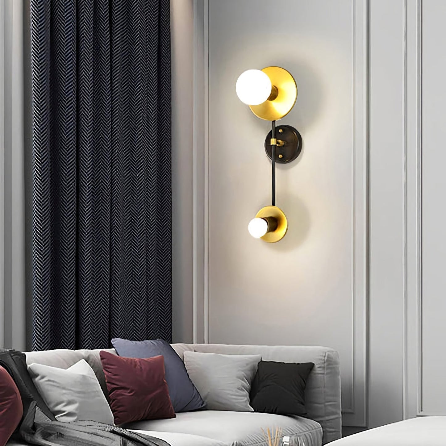 Modern Geometric Composition Sconce