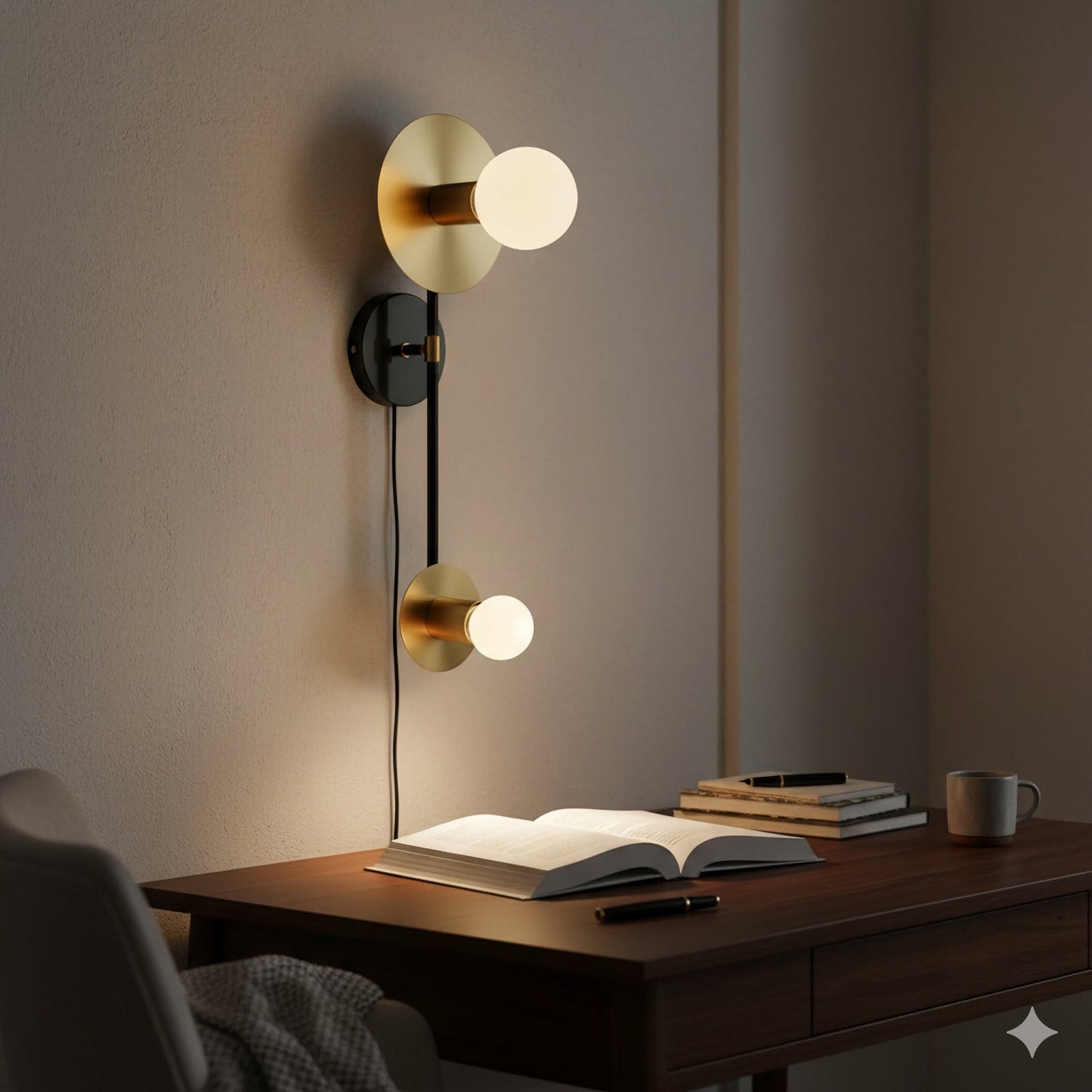 Modern Geometric Composition Sconce