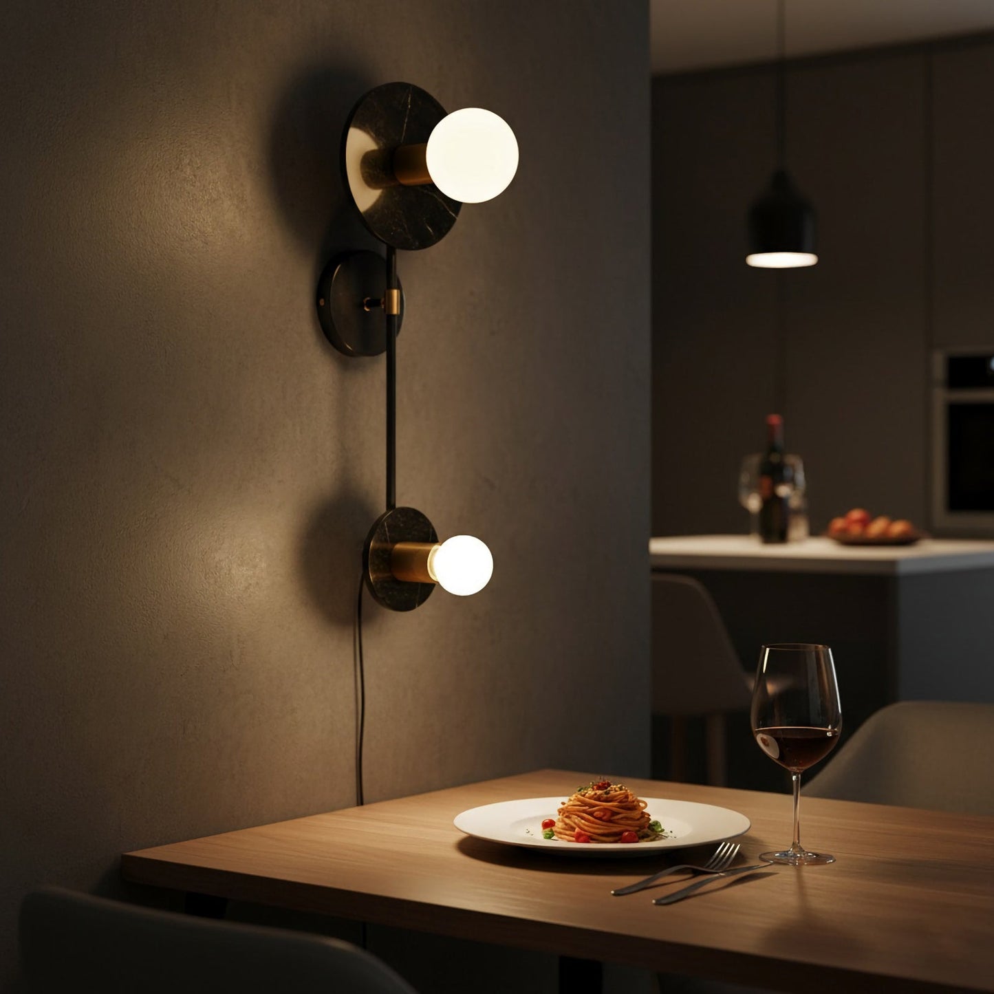 Modern Geometric Composition Sconce