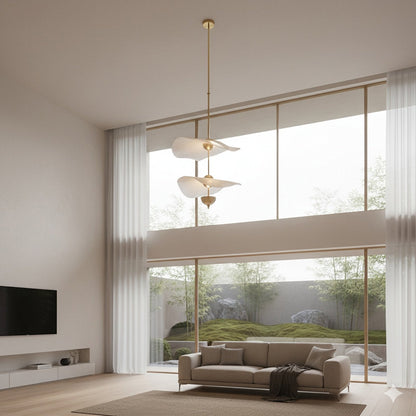 Lotus Glow Pendant Light