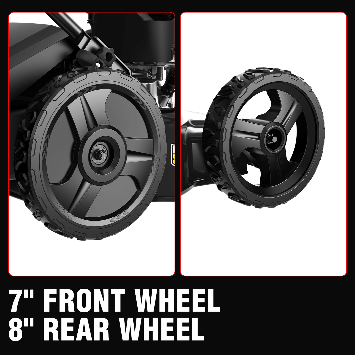 22" 170cc Gas Self-Propelled 3-in-1 Lawn Mower V8622S