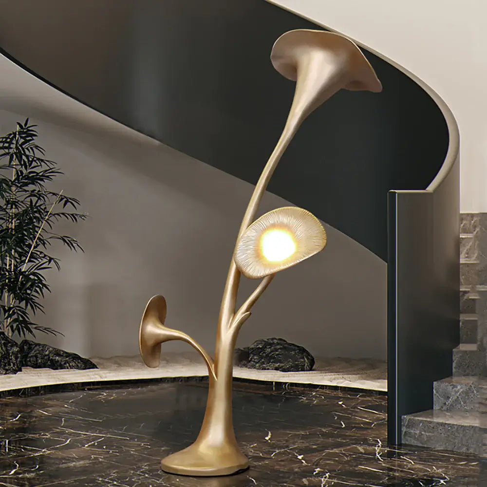 Petunia Blossom Floor Lamp