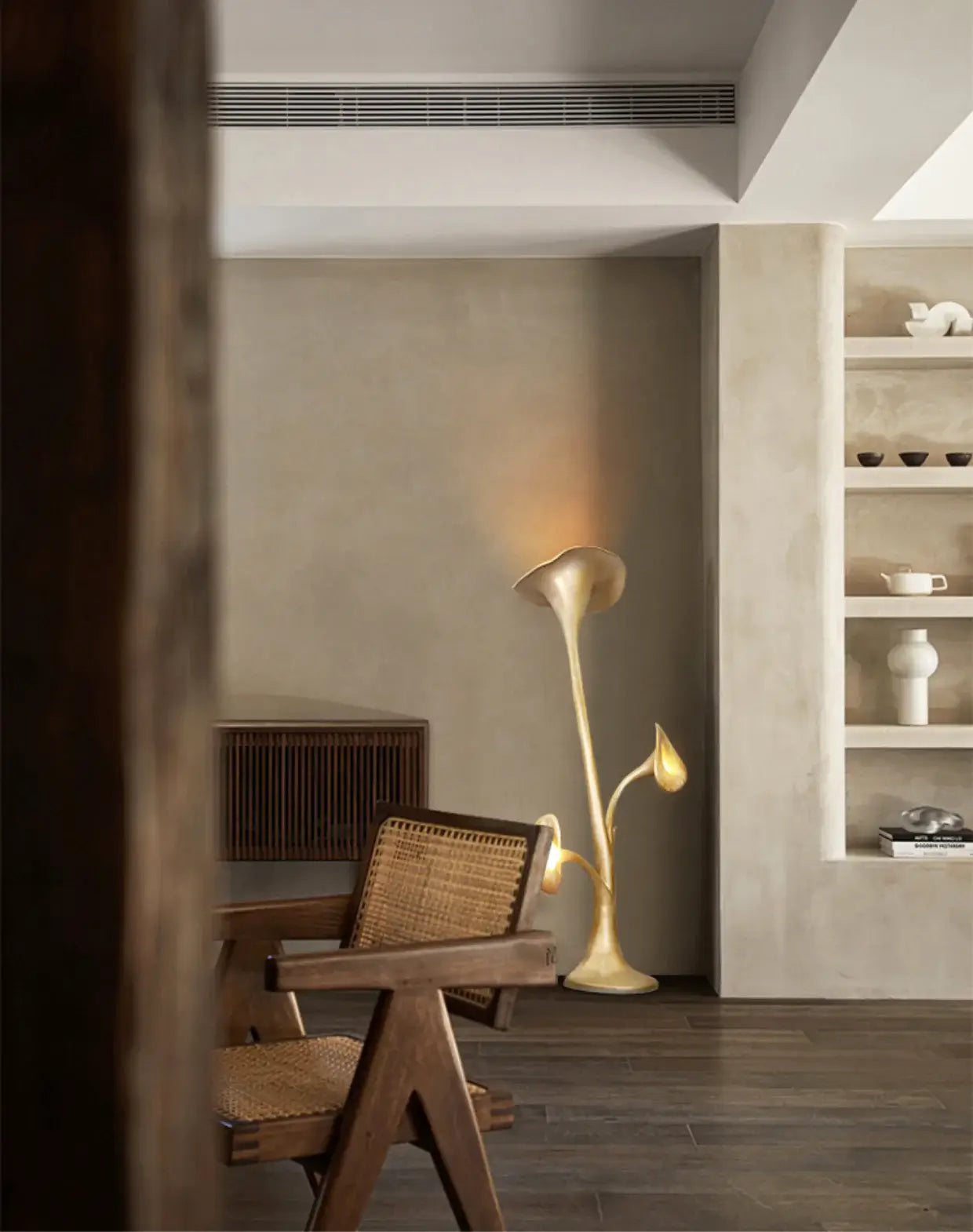 Petunia Blossom Floor Lamp