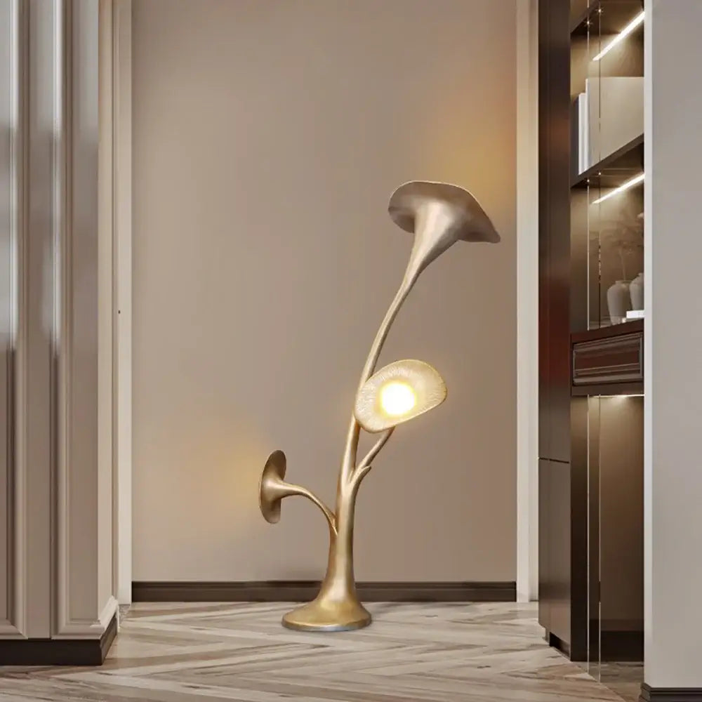 Petunia Blossom Floor Lamp