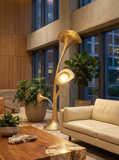 Petunia Blossom Floor Lamp