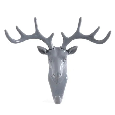3D Animal Shape Wall Hooks, No-Trace Adhesive Hooks
