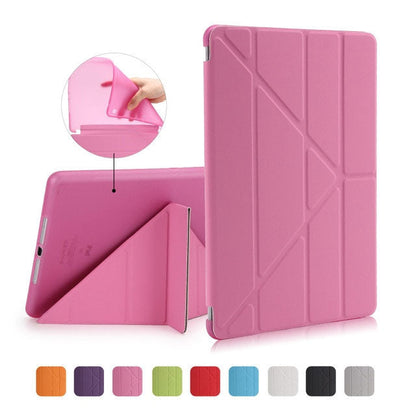 Case Cover for iPad 9.7 2017, GOLP PU Leather Magentic Smart Cover Soft TPU Back Protective Case for iPad 2018 cover A1822 A1823