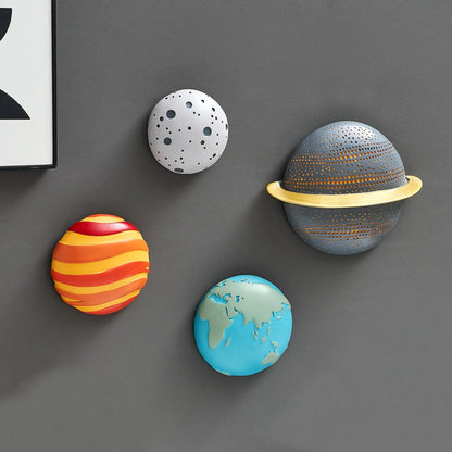 4Piece Space Odyssey Wall Art for Kids