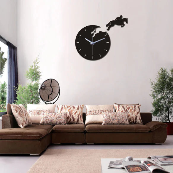 DIY 3D Wall Clock with Eco-Friendly Acrylic Design
