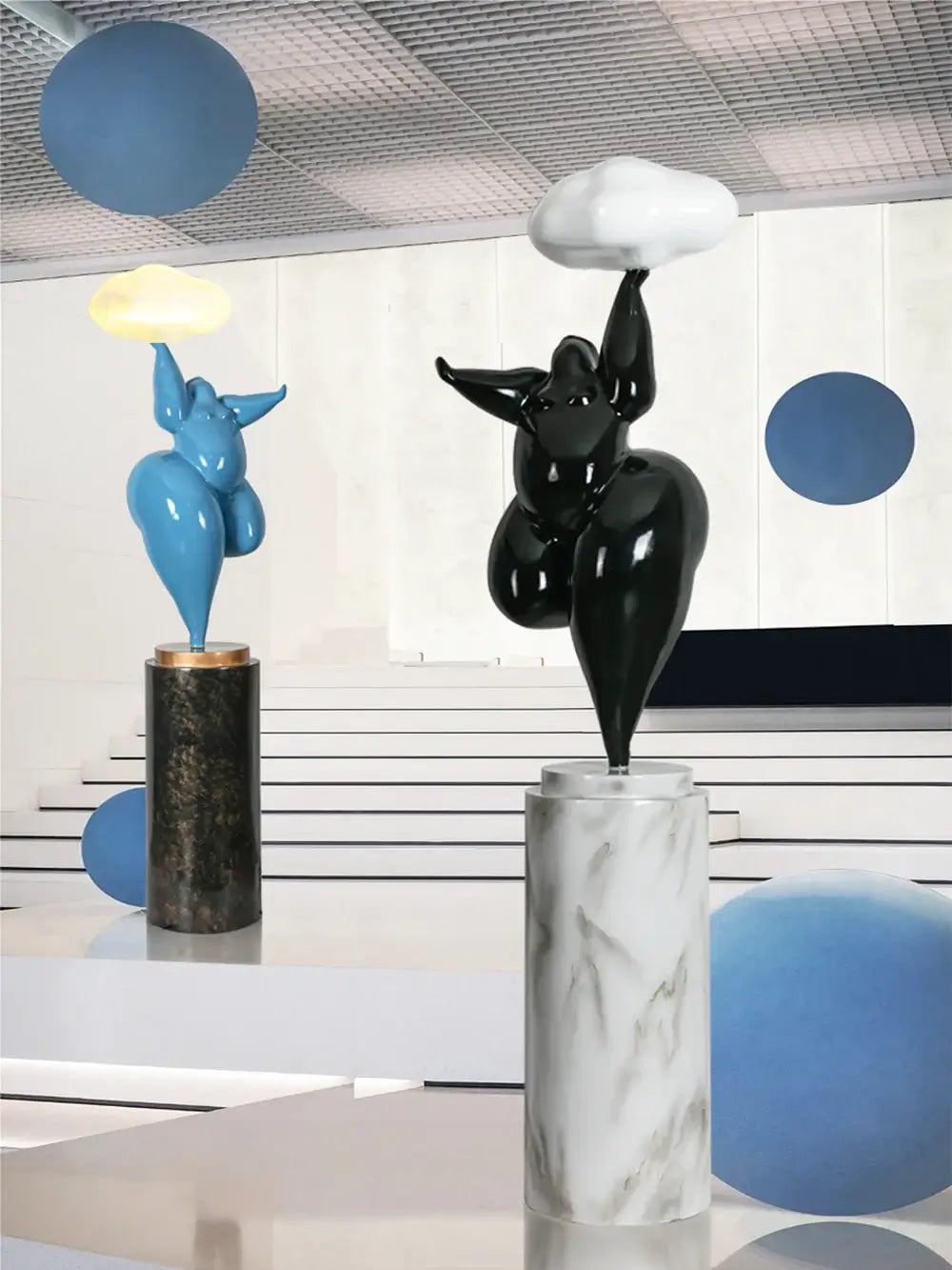 Rylight Nimbus Sculpture Floor Lamp
