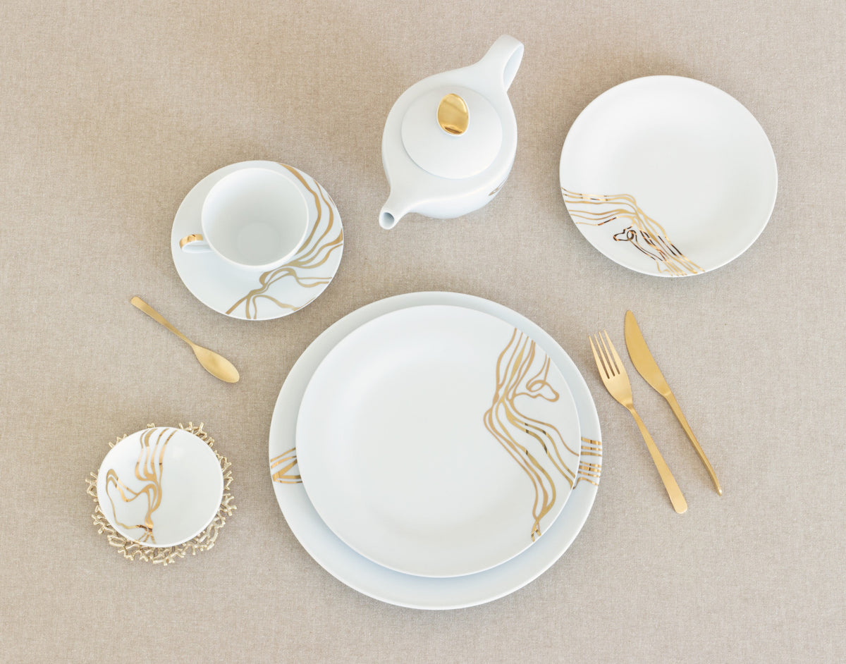 Fiume D'Oro 5-Piece Place Setting (Service for 4)