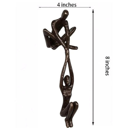 Dancing Couple Figurine Sculpture for Home Decor