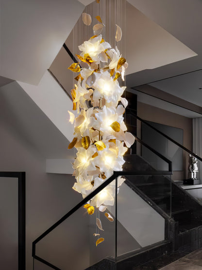 Artisan Fluttering Flying Flower Chandelier